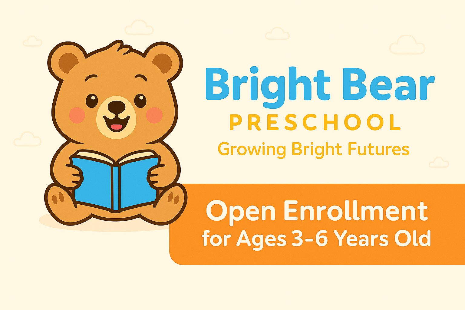 Bright Bear Preschool mascot